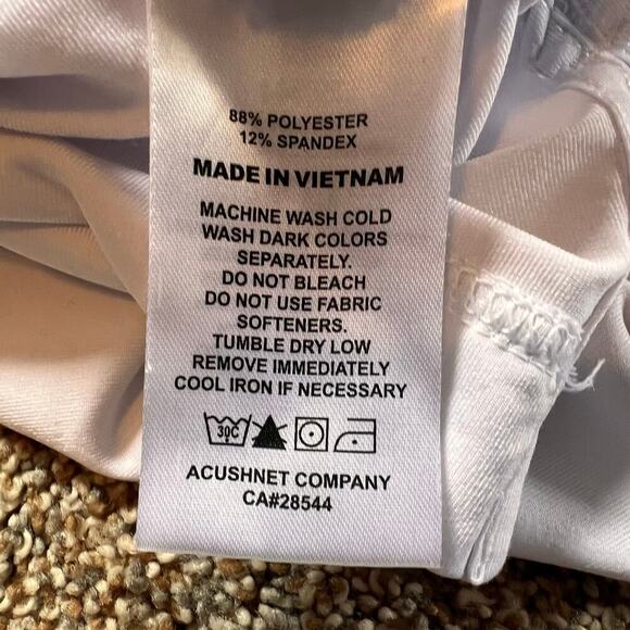 FootJoy Color Theory LIsle Knit Collar Men's Polo.  Size Large - Picture 7 of 7